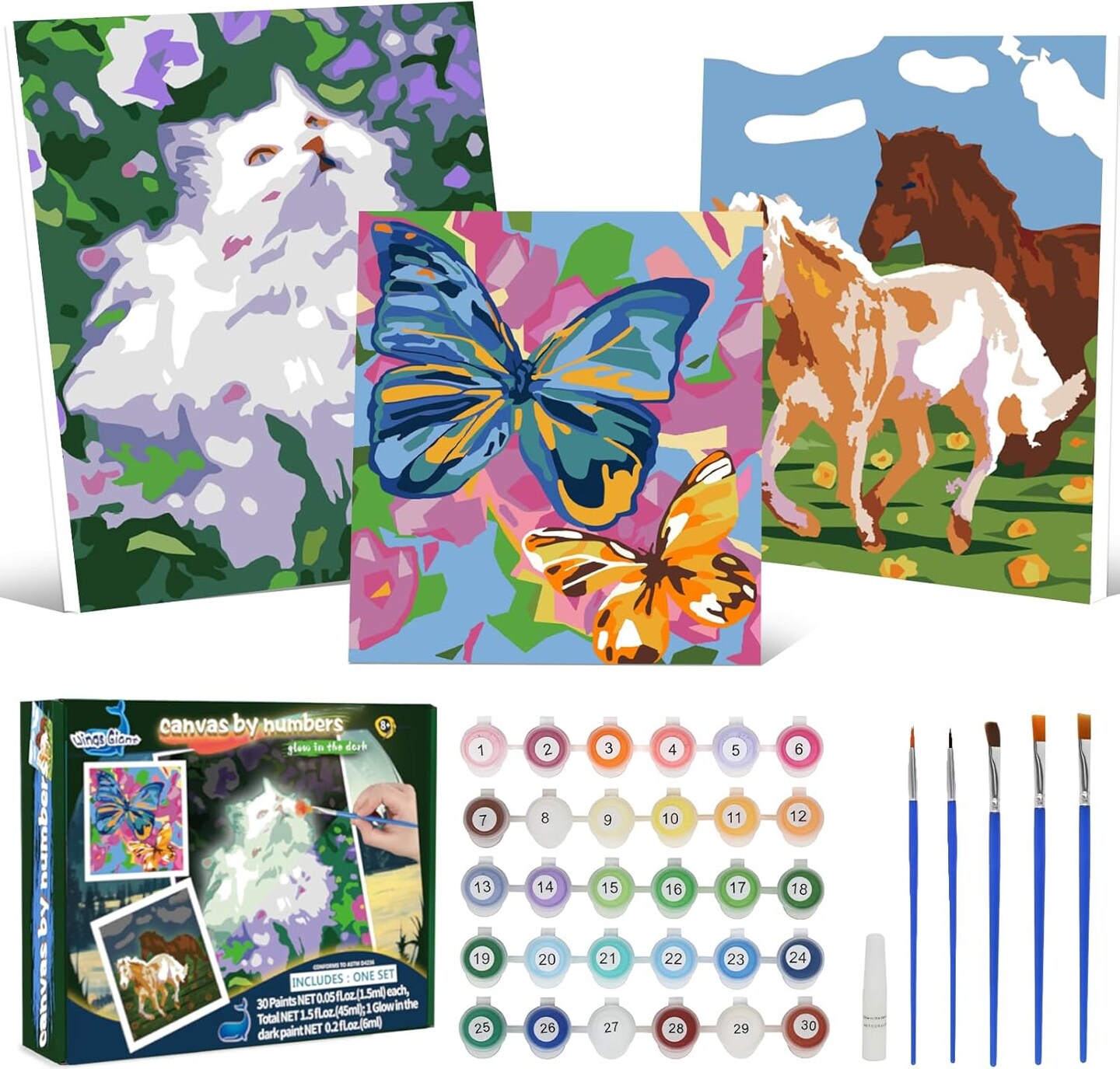 Horse Paint by Number