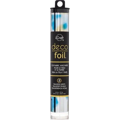 iCraft Deco Foil Transfer Sheets - Lapis Watercolor - Clearance