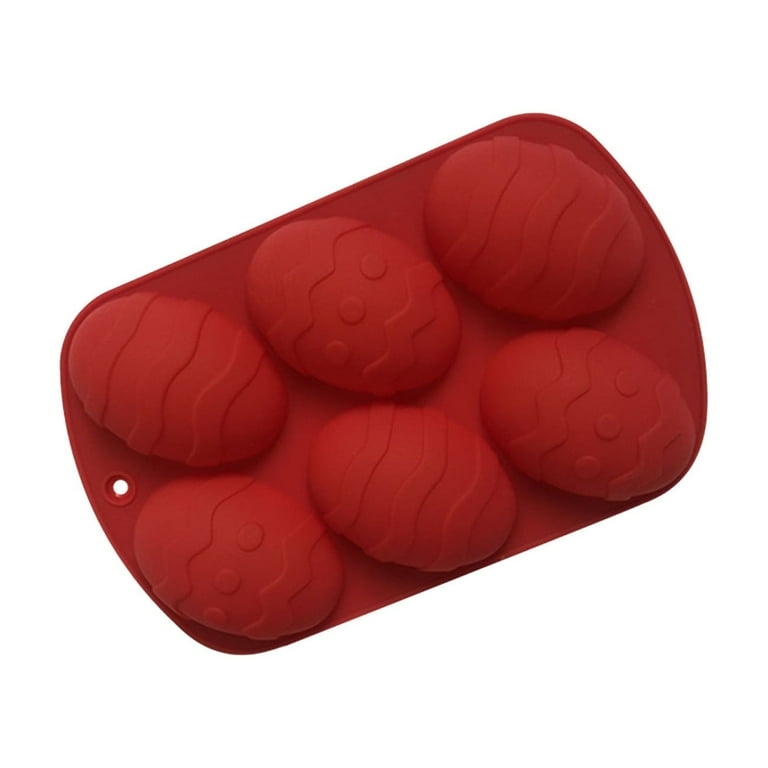 Decorated Easter Egg Chocolate Candy Mold – Silicone Egg Cavities