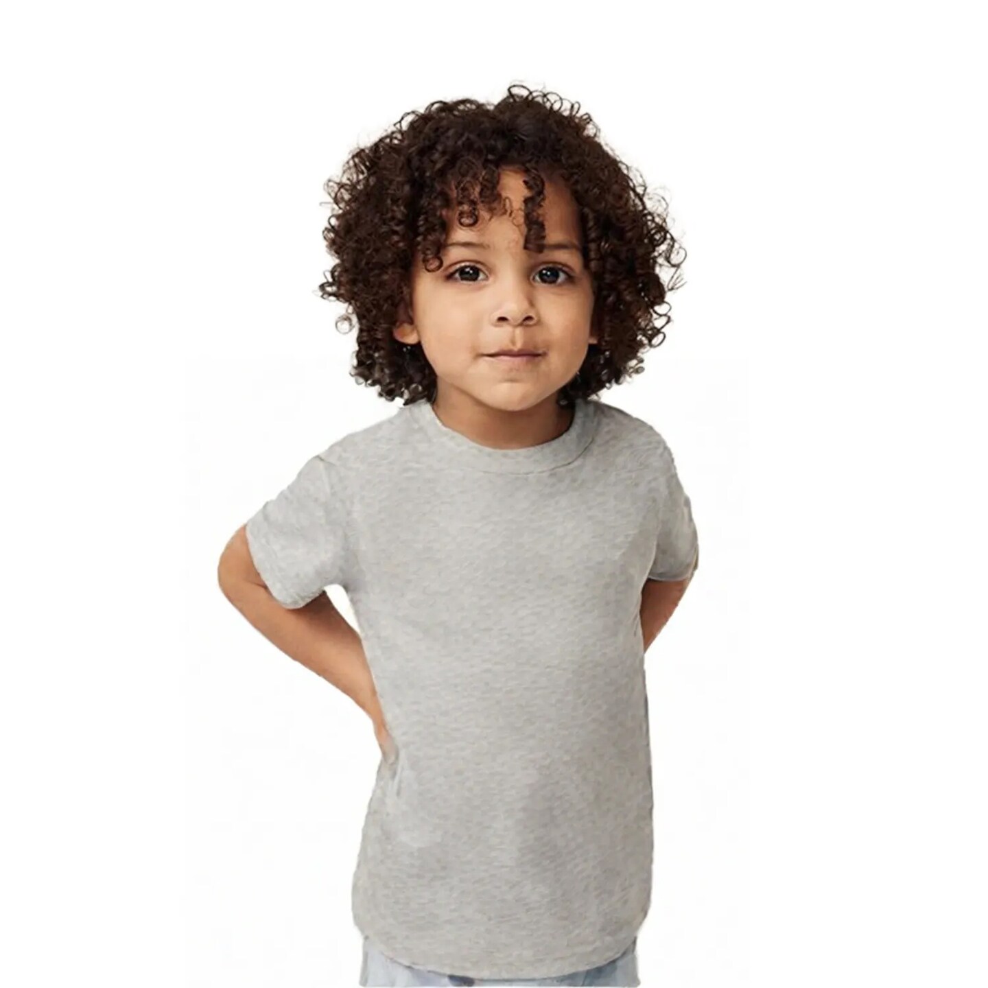 BELLA + CANVAS Triblend Airlume Combed And Ring-Spun Cotton Crewneck Tee For Custom Printing.
