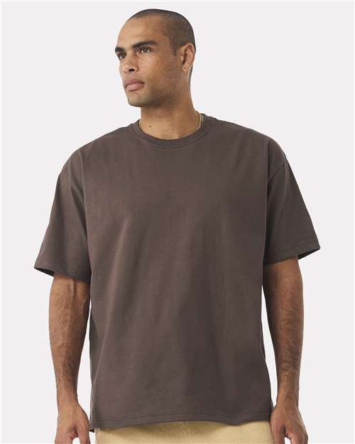 BELLA + CANVAS Unisex 7.5 oz Heavyweight Tee Boxy Relaxed Fit Drop Shoulder Streetwear T-Shirt