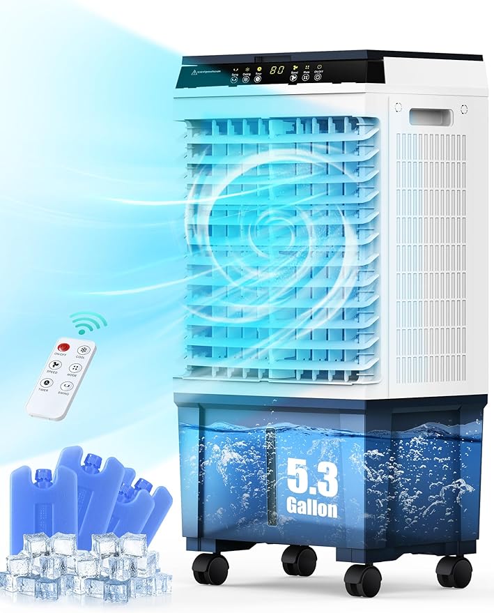 Air Choice&#xAE; Evaporative Air Cooler, 1800CFM Swamp Cooler