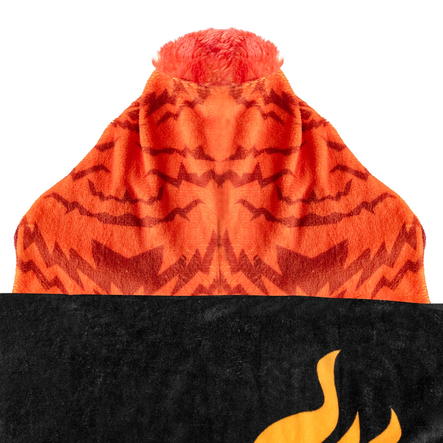 Sleep Squad Miami Heat Burnie 60&#x201D; x 50&#x201D; Hooded Raschel Throw Blanket
