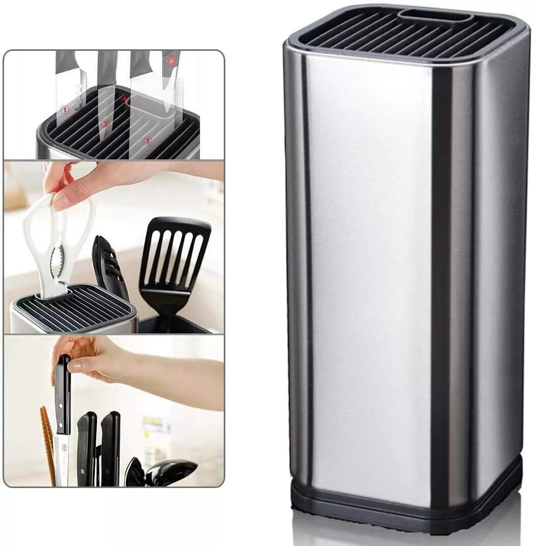 Kitcheniva Japanese Kitchen Steak Knives and Knife Block