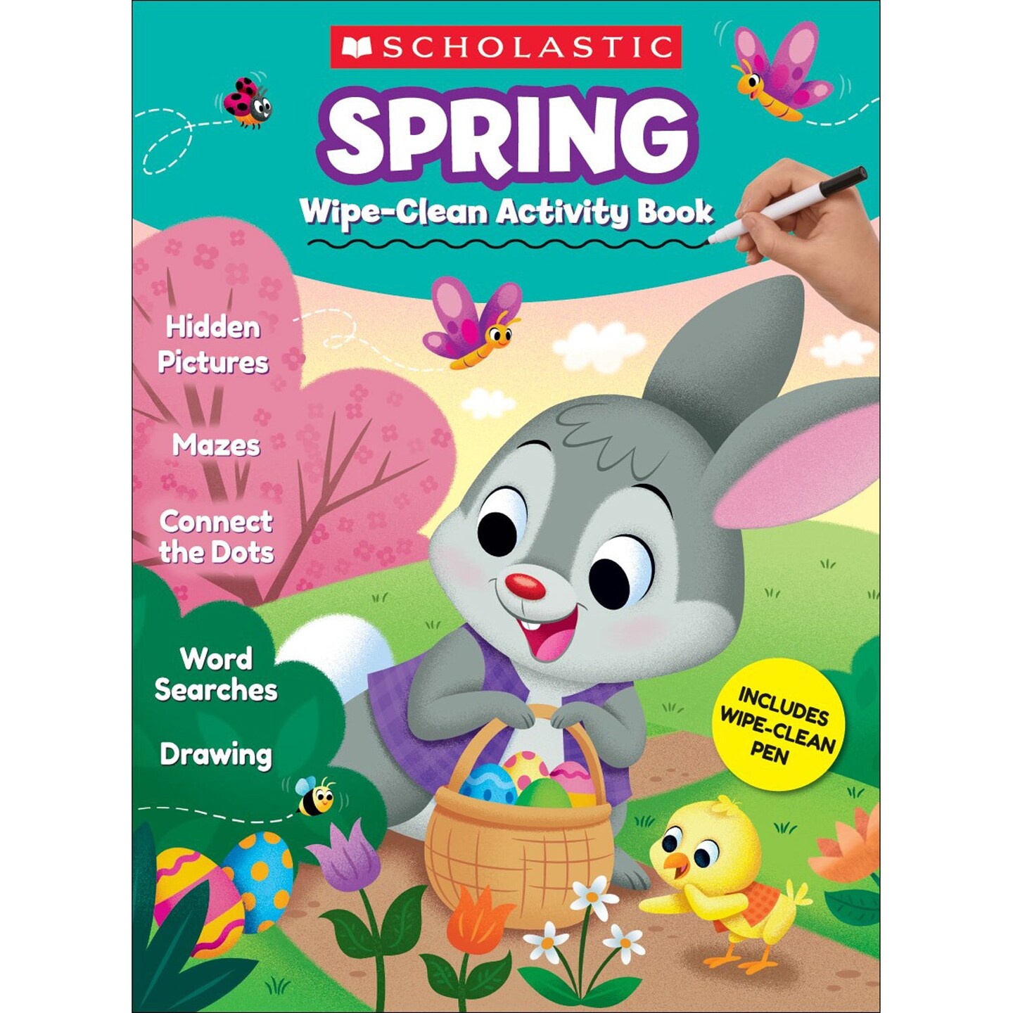 Spring Wipe-Clean Activity Book