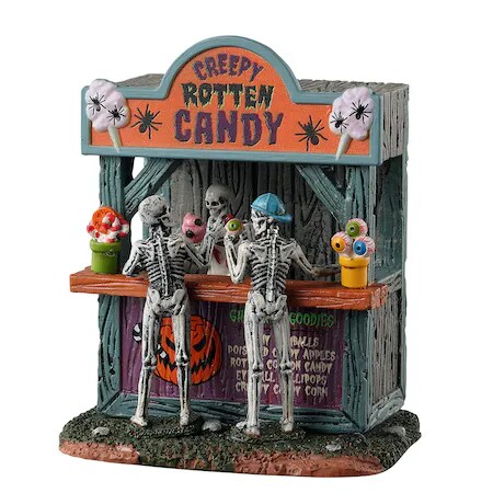 Lemax Spookytown Rotten Candy Stand