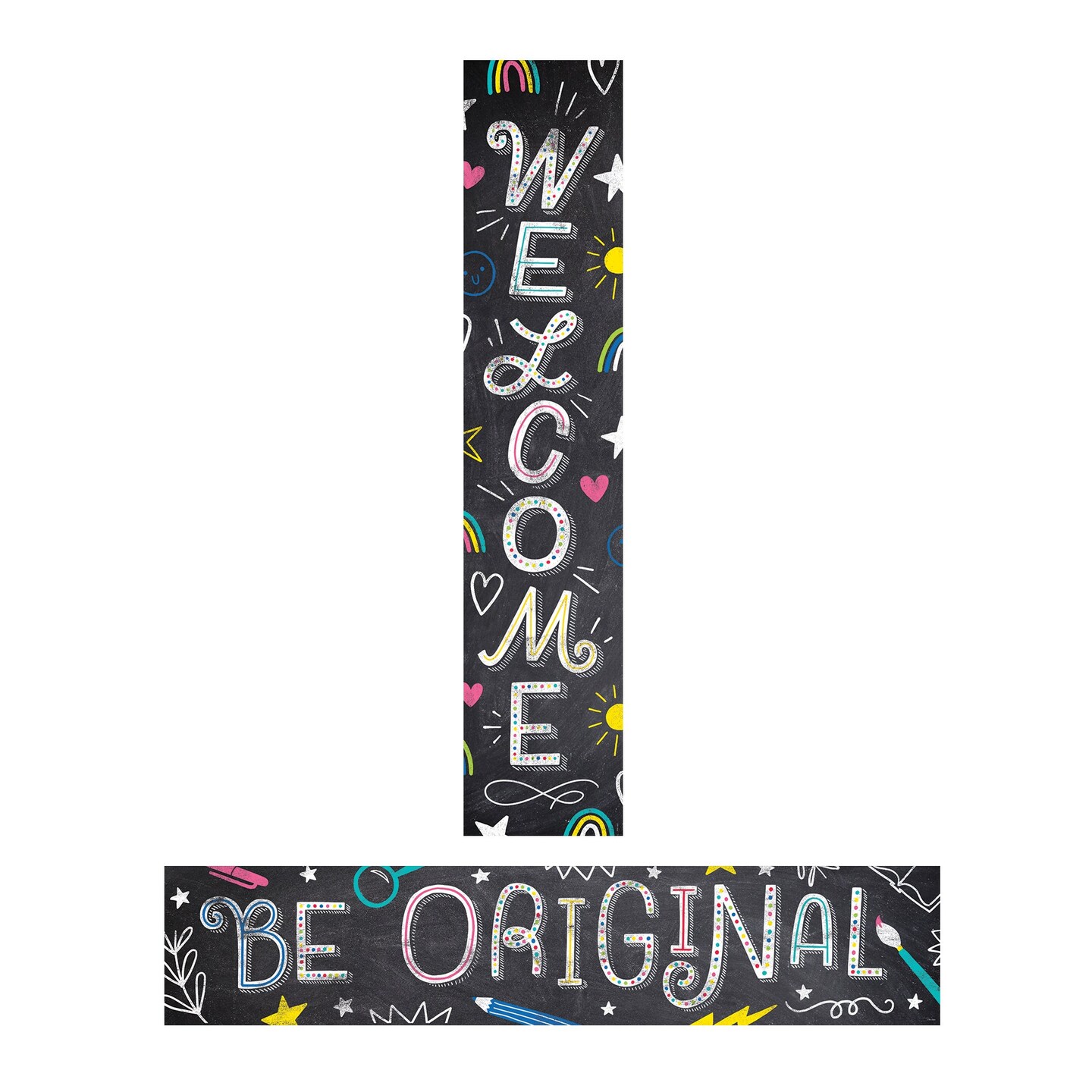 Chalk It Up! Welcome Banner, 39&#x22; x 8&#x22;