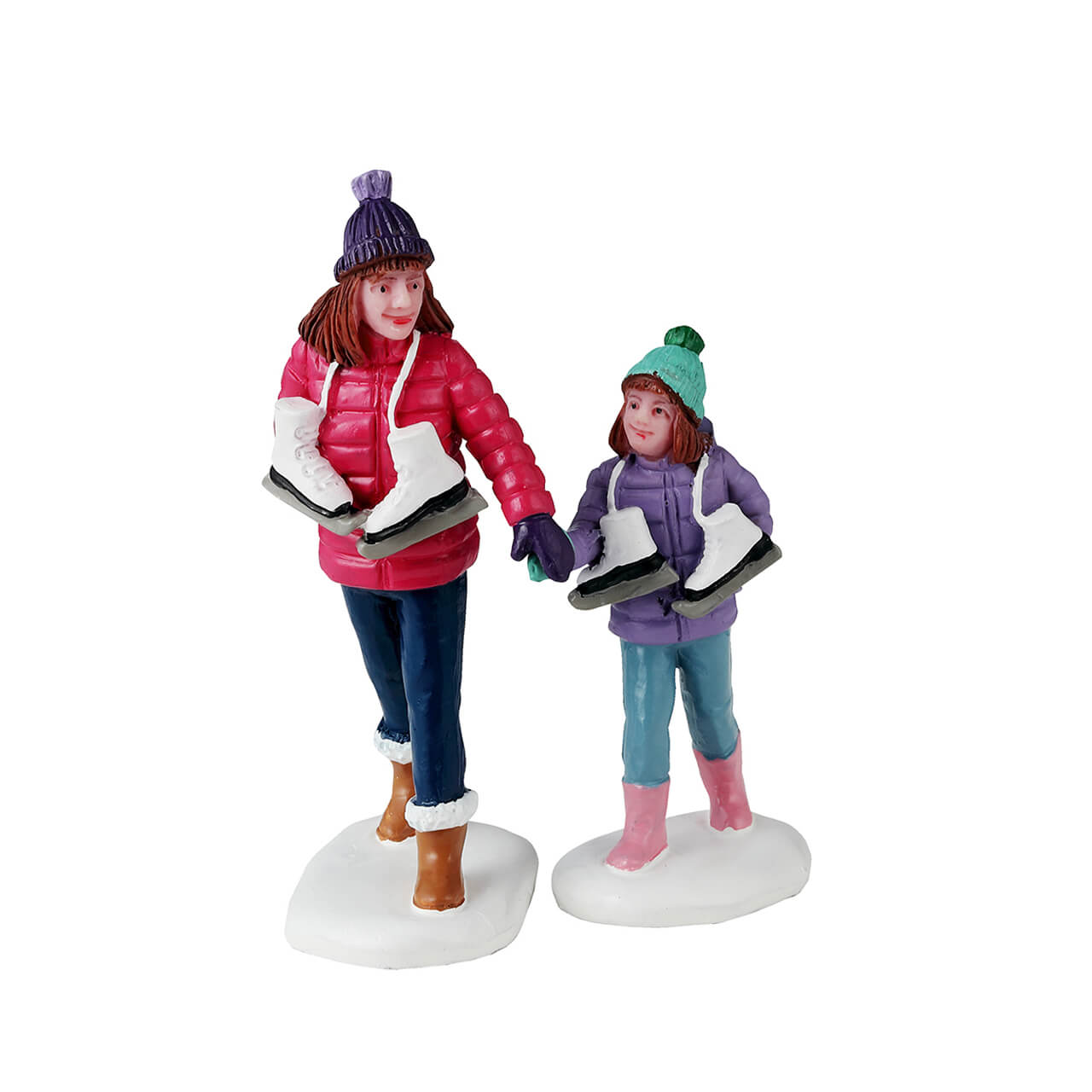 LEMAX Skating Sisters, set of 2 #42324