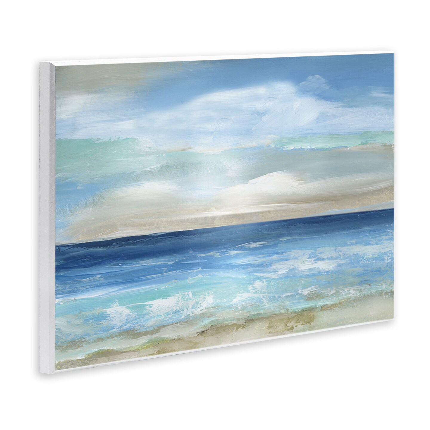 Stupell Industries Crashing Ocean Ripples Scenery Wall Plaque Art