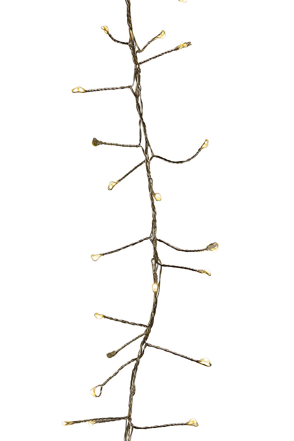 Kurt Adler 24-Foot 720-Light Warm White Twinkle LED Fairy Cluster Garland