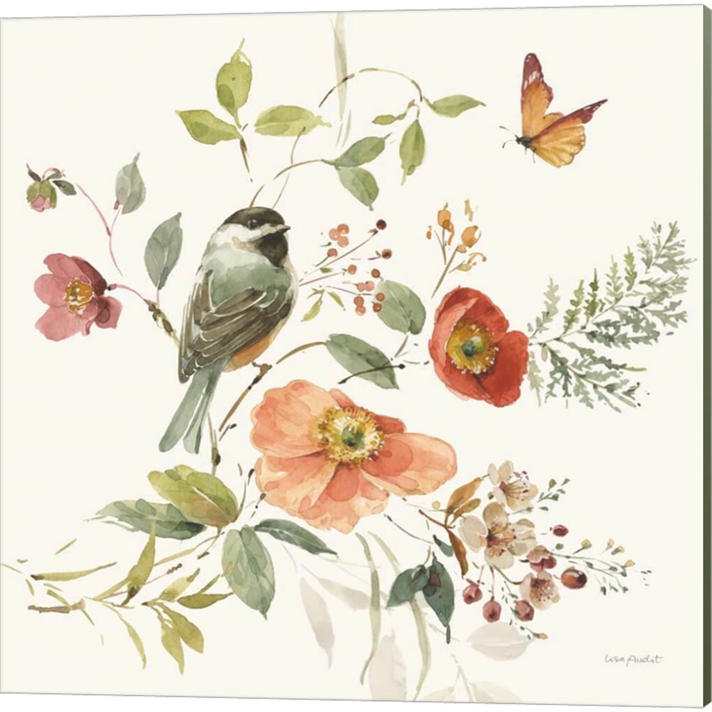 Blessed by Nature A by Lisa Audit 14&#x22; x 14&#x22; Canvas Wall Art (Set of 2)