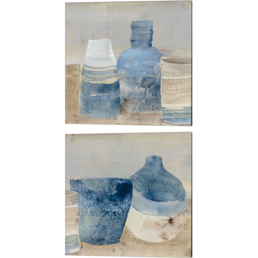 Kitchen Still Life Crop by Albena Hristova 14" x 14" Canvas Wall Art (Set of 2)