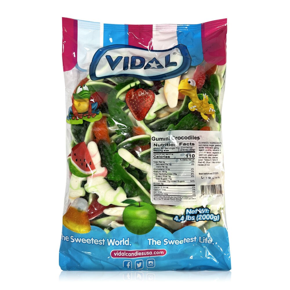 Vidal Gummi Crocodile 4.4lb