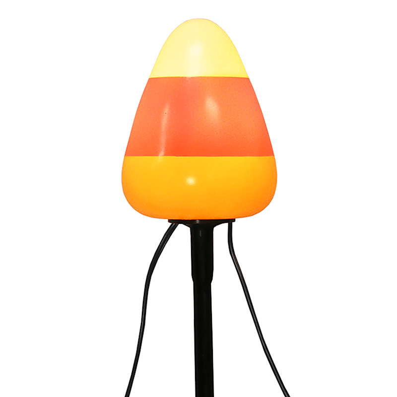 15&#x22;Candy Corn Halloween Pathway Lights