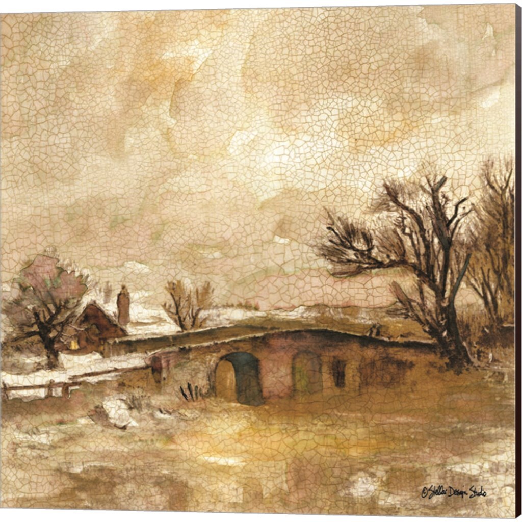 Traditional Landscape by Stellar Design Studio 14" x 14" Canvas Wall Art (Set of 2)