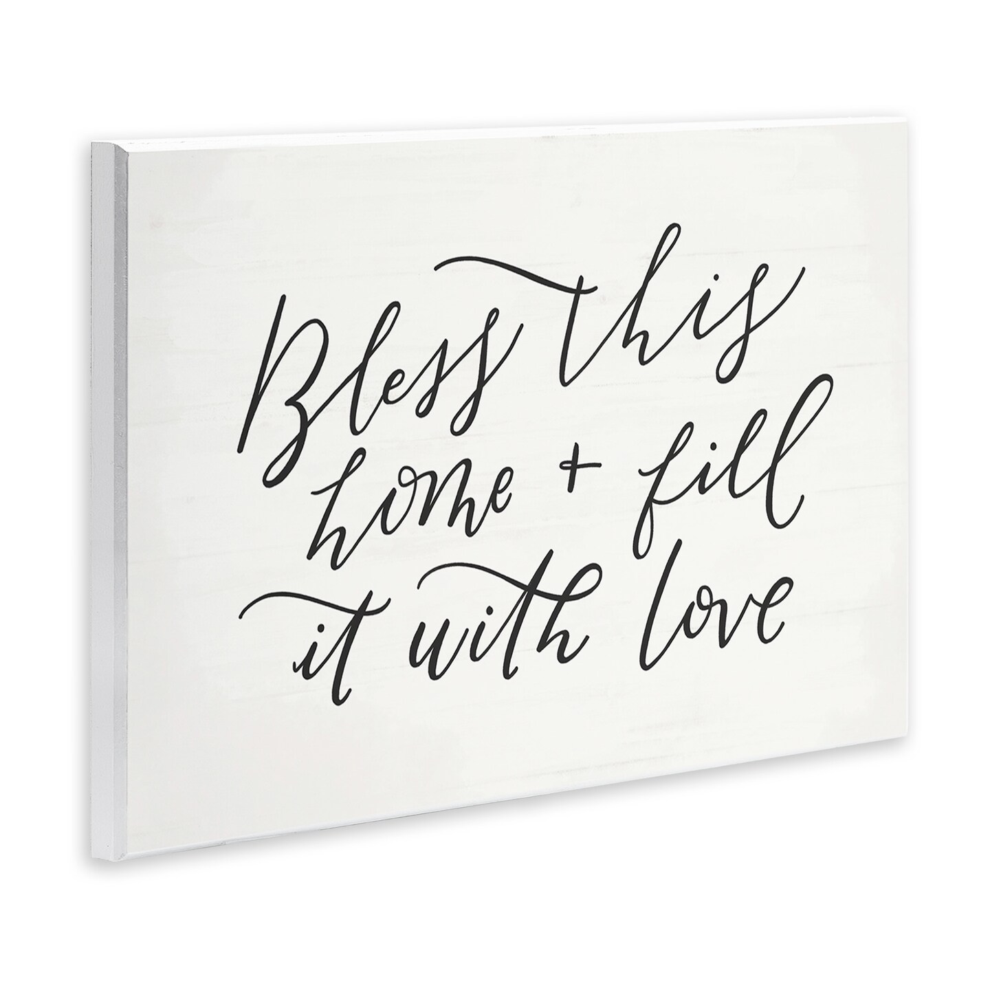 Stupell Industries Bless This Home Typography Wall Plaque Art