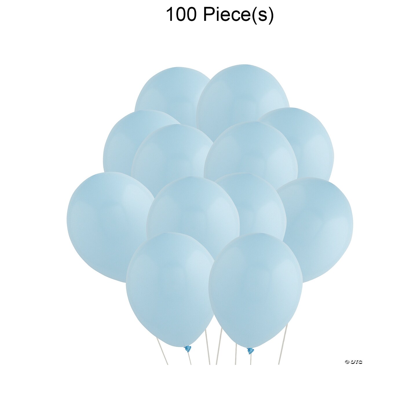 Tuftex Matte 11&#x22; Natural Latex Balloons Bulk 100 Pc