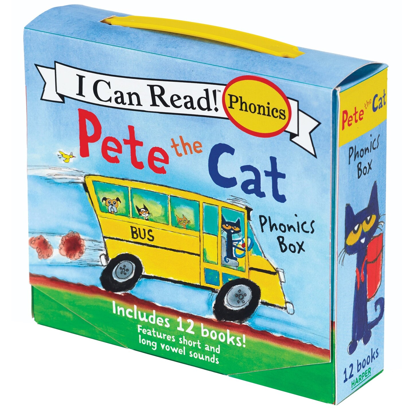 I Can Read!&#x2122; Pete the Cat Phonics Box, Set of 12 Books