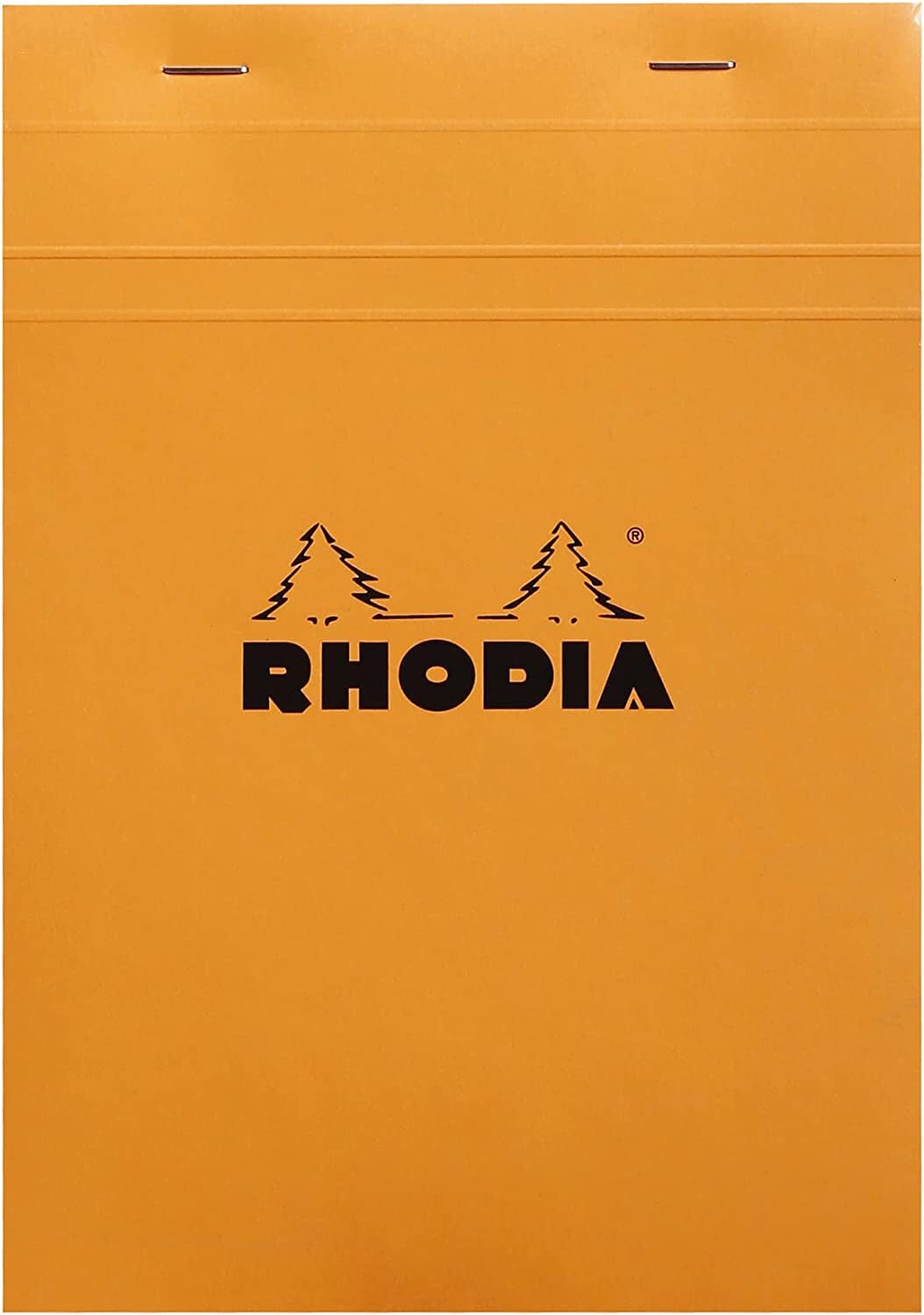 Notepad, No16 A5, Squared - Orange