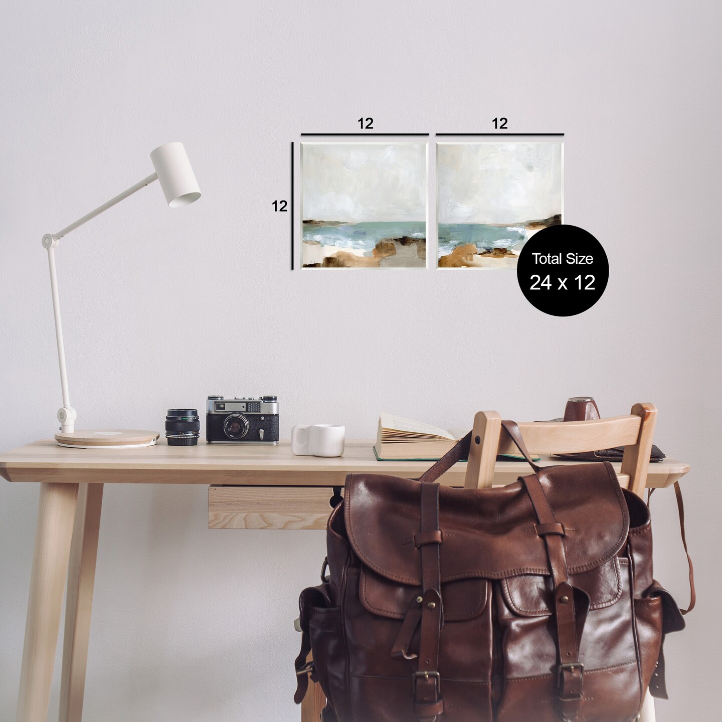 Stupell Industries Abstract Beach Cove Landscape Cliffs Wall Plaque Art