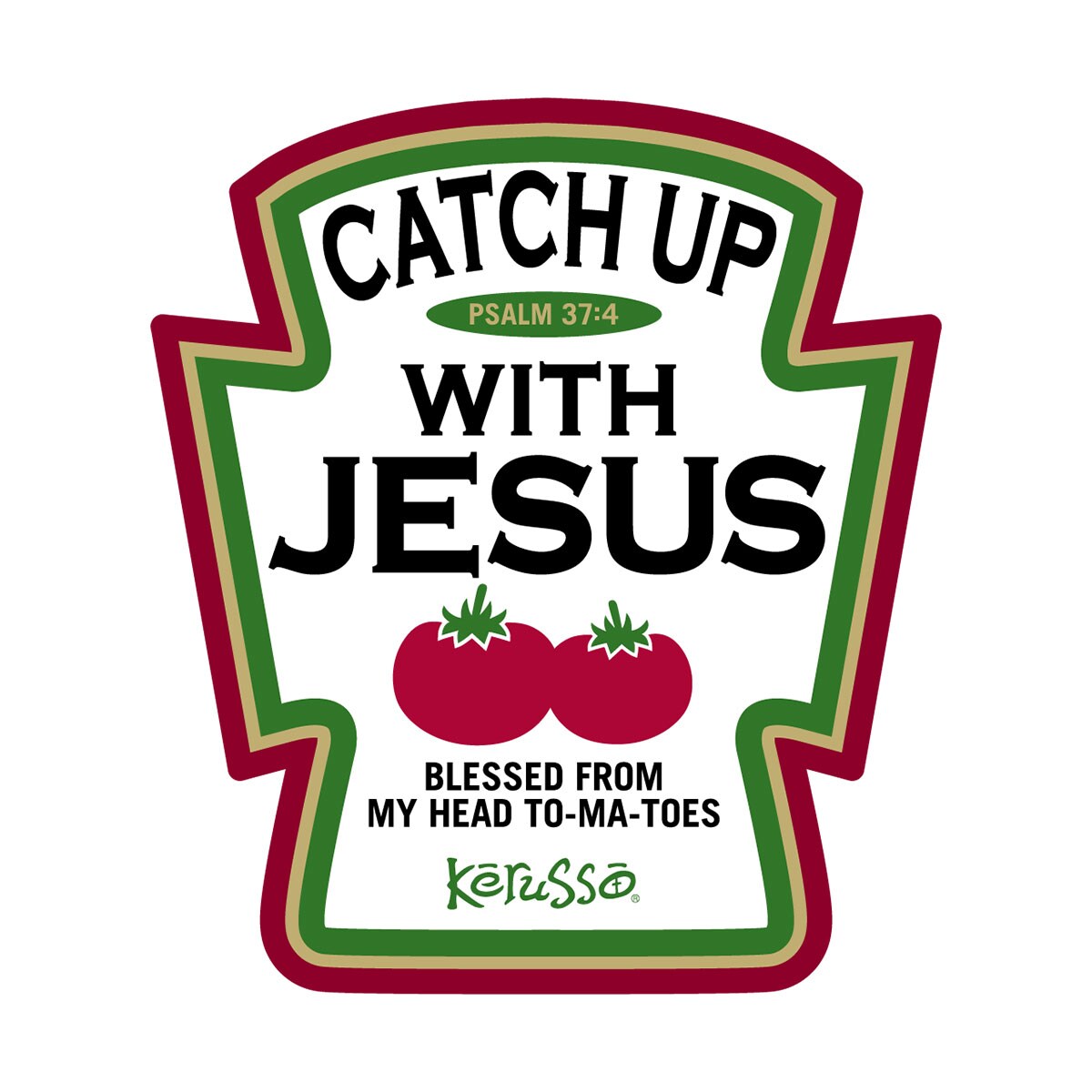 Kerusso  Catch Up Sticker
