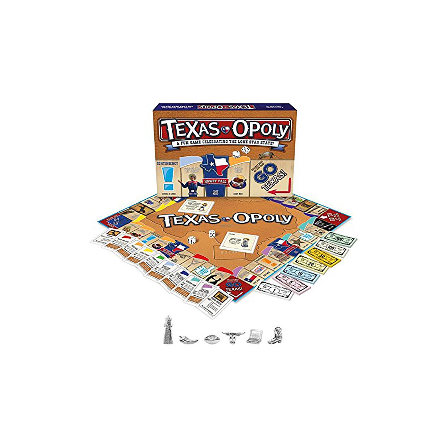 Late for the Sky: Texas-Opoly Monopoly Board Game