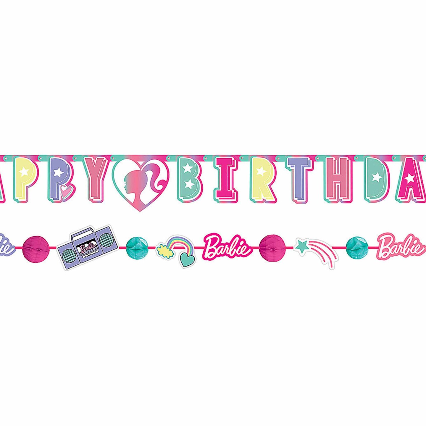Barbie&#xAE; Dream Together Happy Birthday Banner 2 Pc.