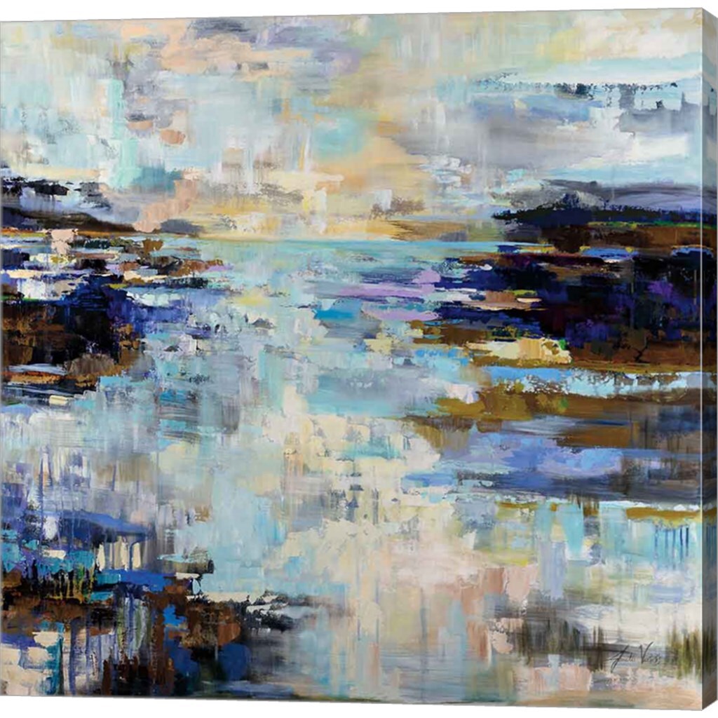 Abstract Morning by Jeanette Vertentes 24" x 24" Canvas Wall Art