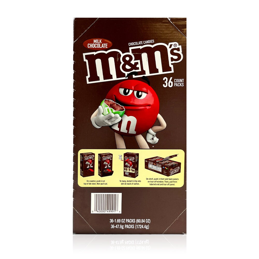 M&#x26;M Milk Chocolate 36Ct