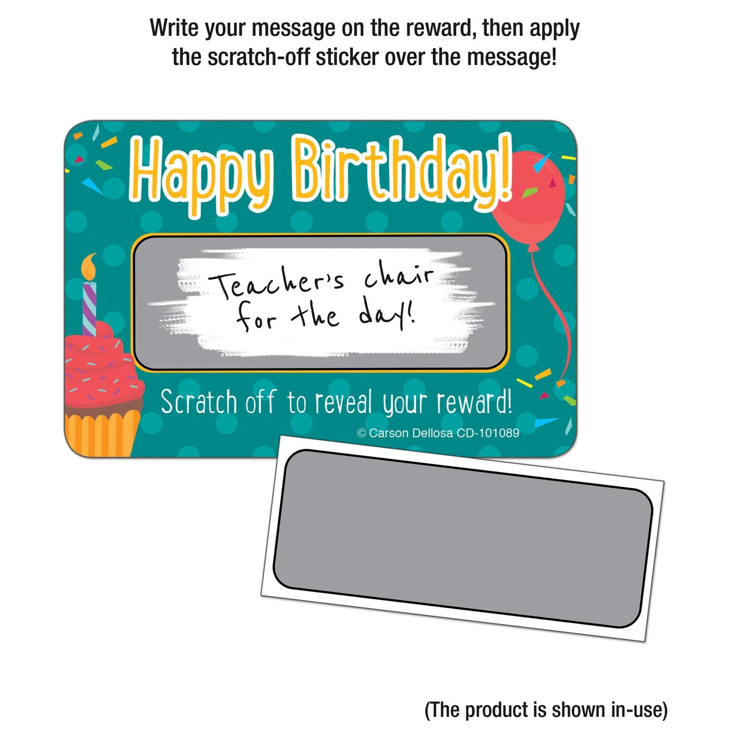 Happy Birthday! Scratch Off Awards &#x26; Certificates