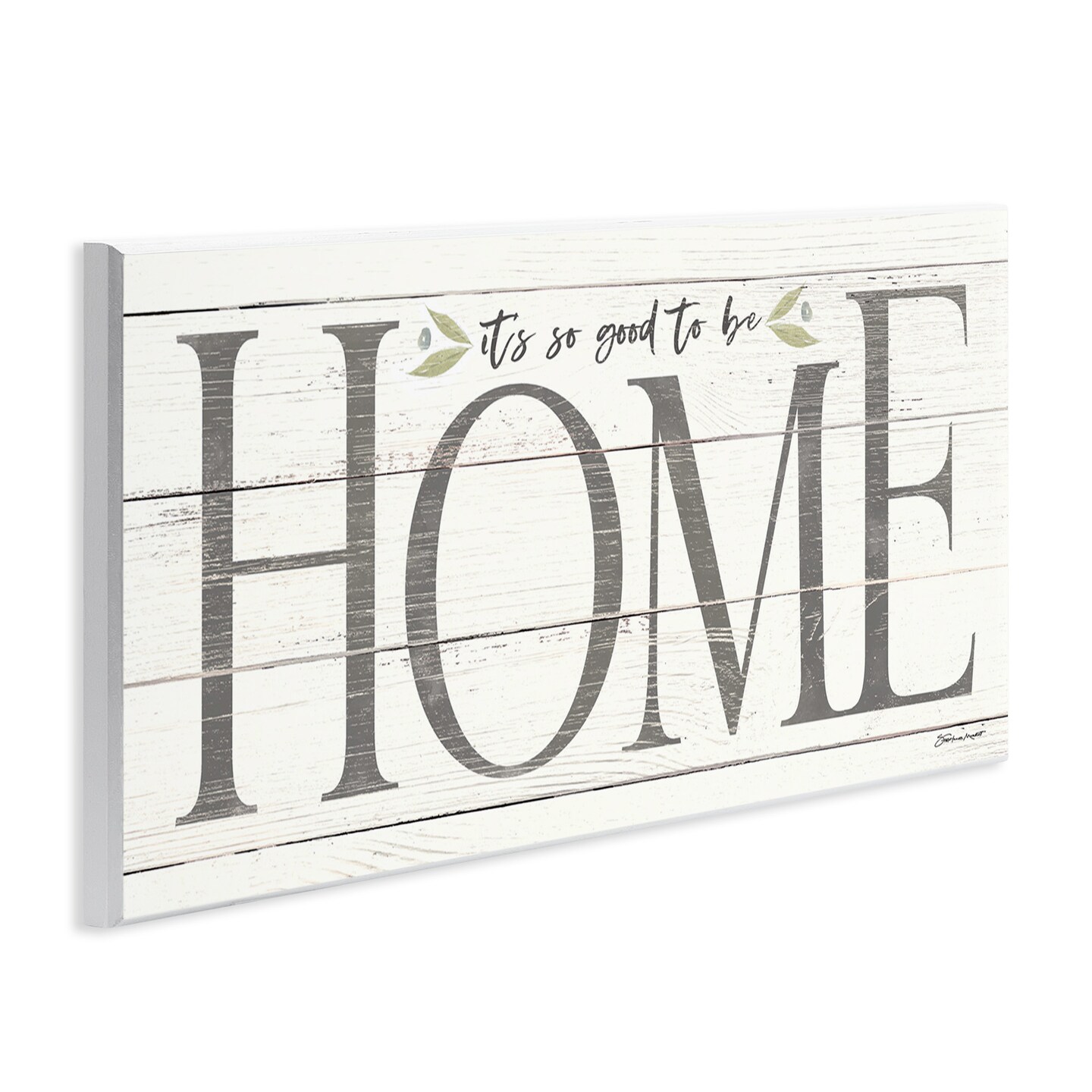 Stupell Industries Good To Be Home Family Inspirational Wall Plaque Art