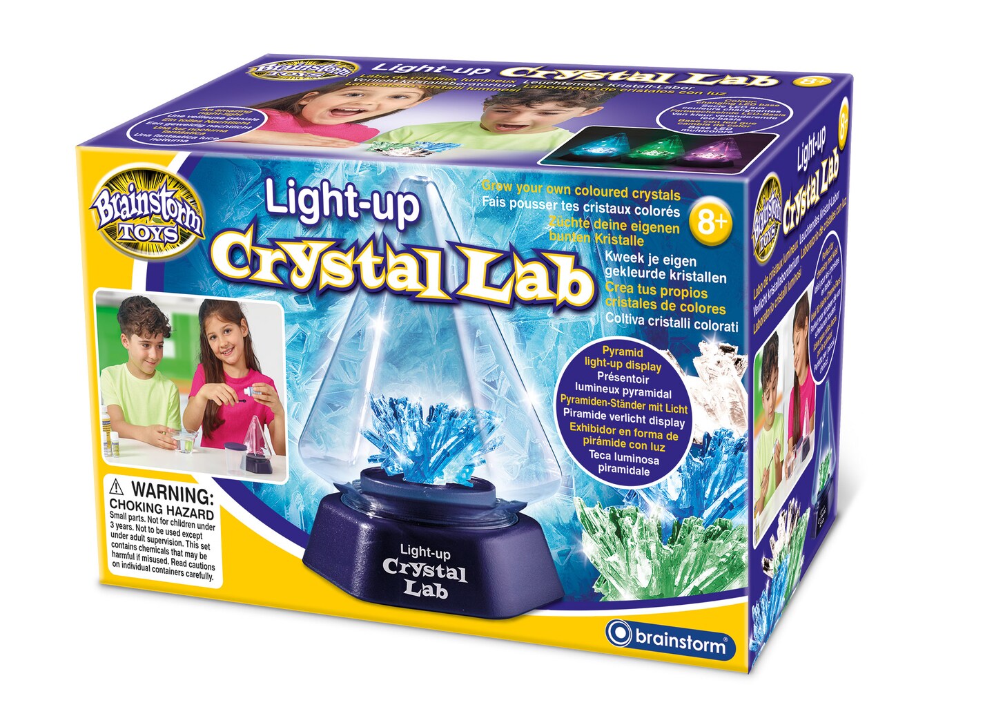 Brainstorm Toys Light-Up Grow Your Own Crystals Lab