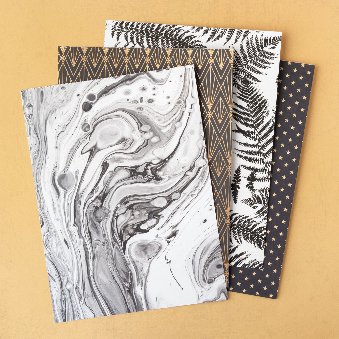 BoBunny Charmed Chronicles 6x8" Paper Pad with Gold Foil Accents