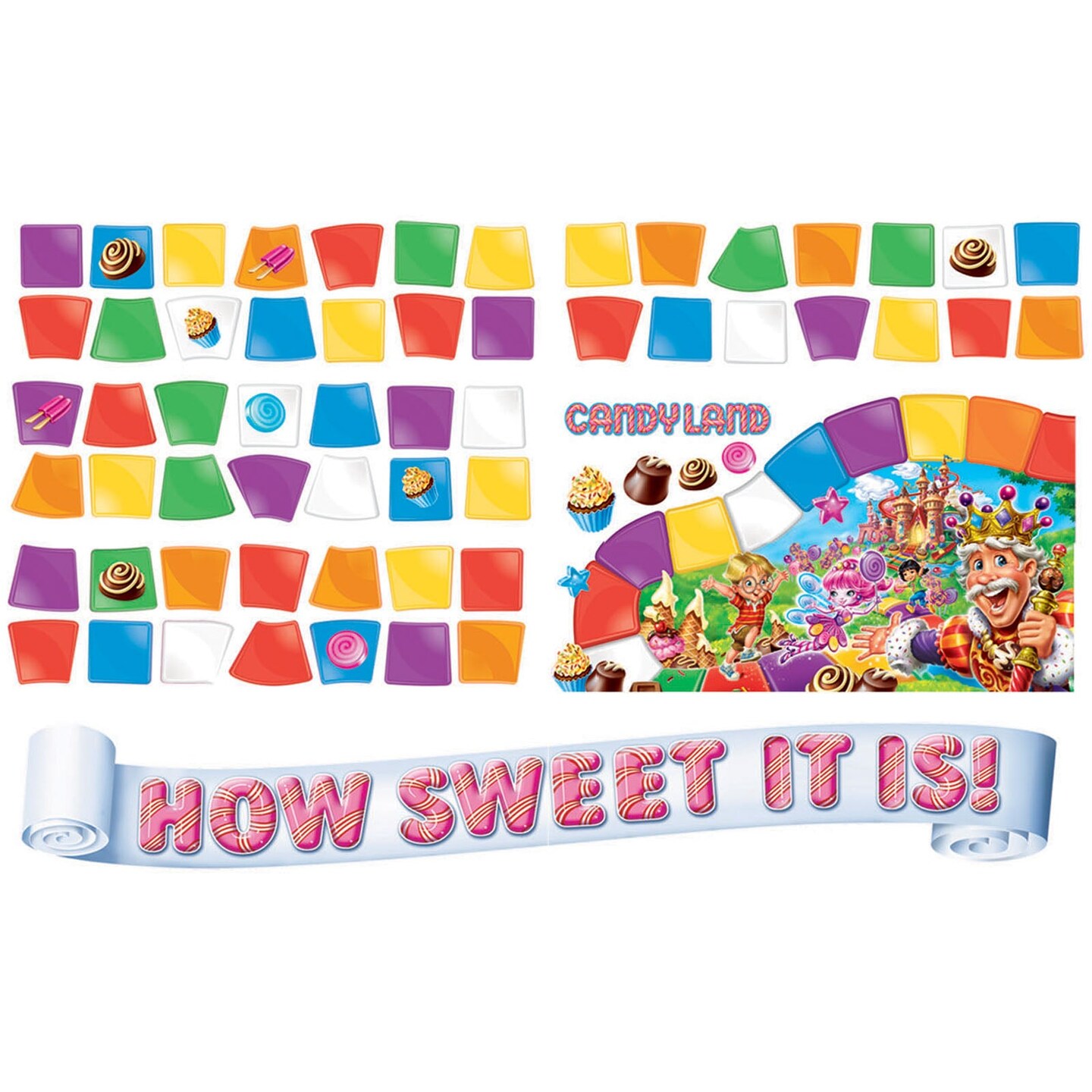 Candy Land&#x2122; How Sweet Mini Bulletin Board Set