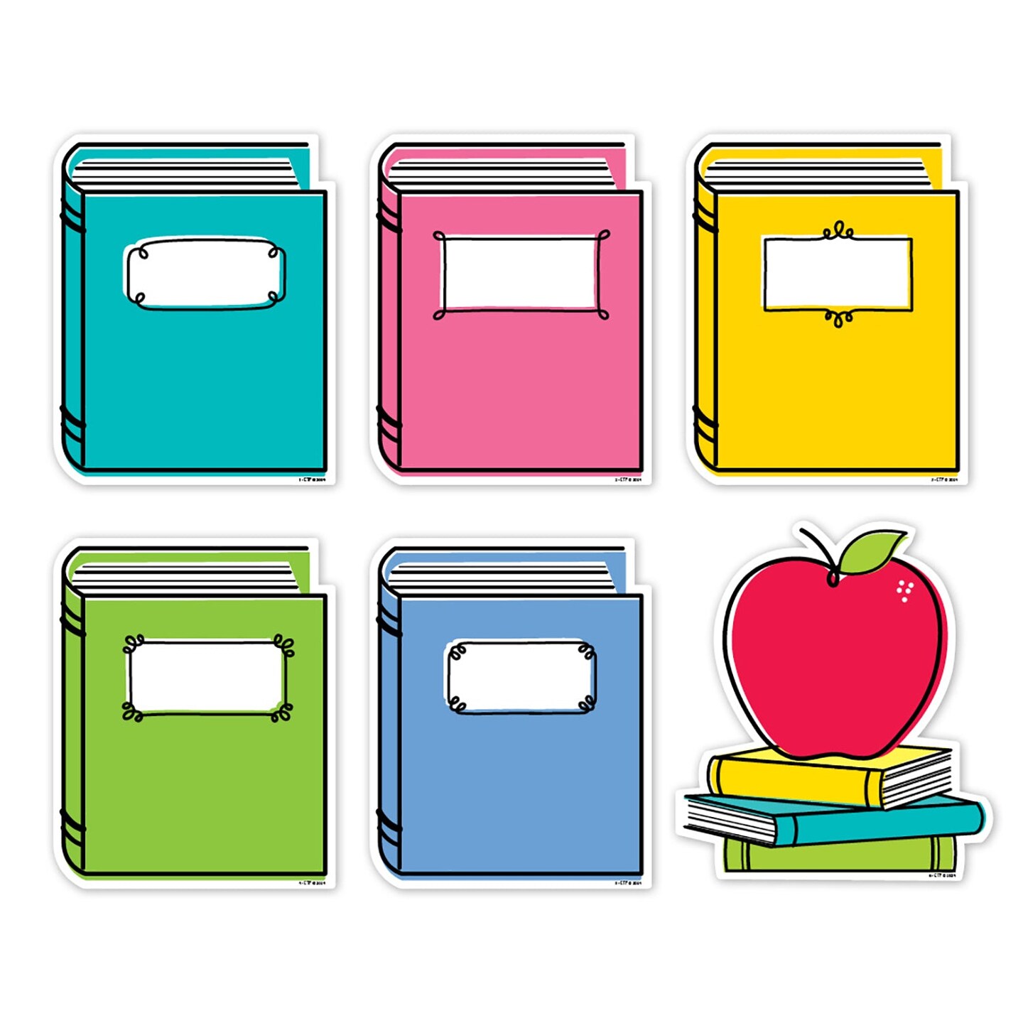 Doodle Books Core Decor 6in Cut Out Core Decor