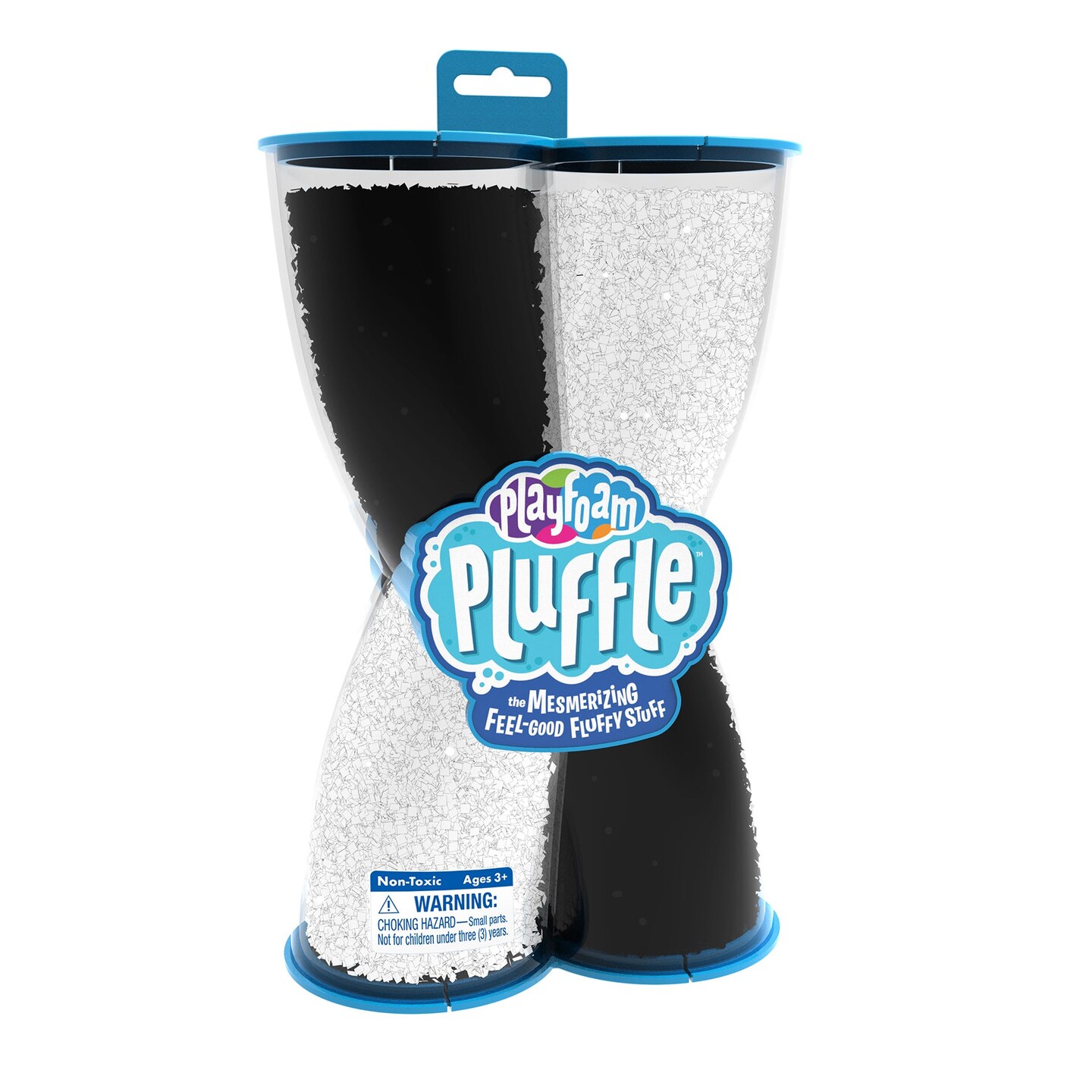 Playfoam&#xAE; Pluffle&#x2122; Twist Black &#x26; White