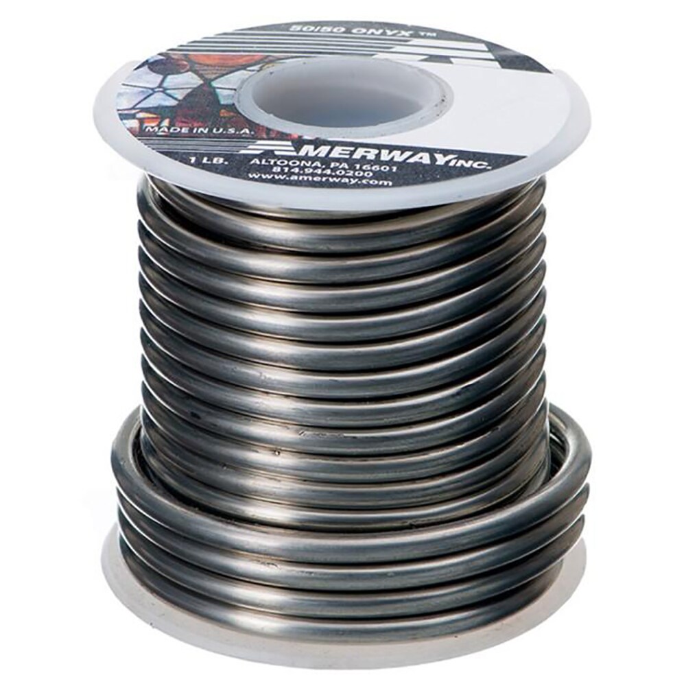 Amerway 50/50 Glass Solder 1lb. Spool