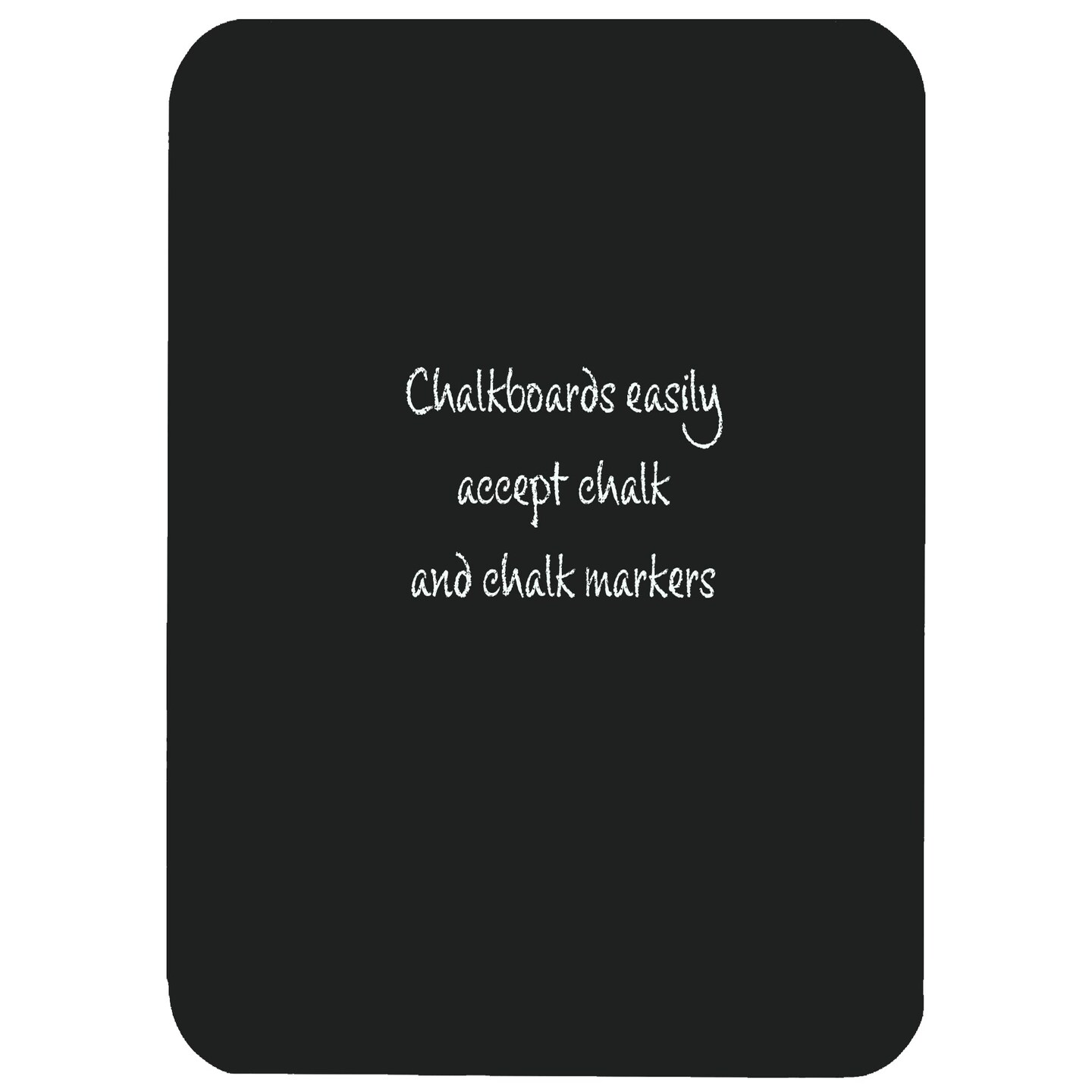 Chalk Board, 9 1/2&#x22; x 12&#x22;, Black