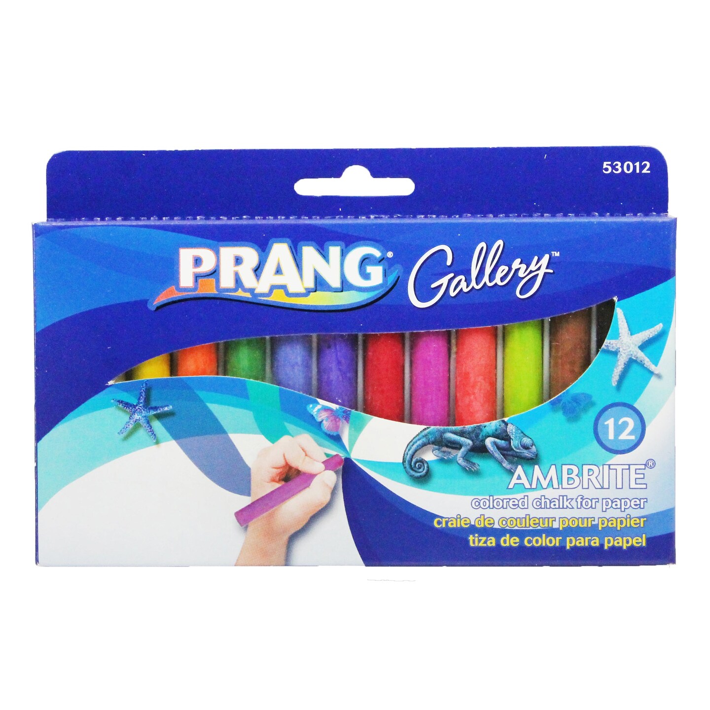 Ambrite&#x2122; Paper Chalk, 12 colors
