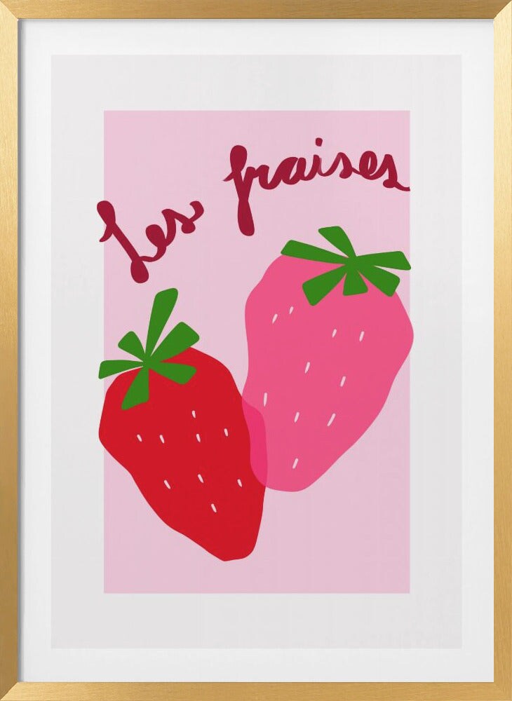 Les Fraises Framed Art Modern Wall Decor Michaels