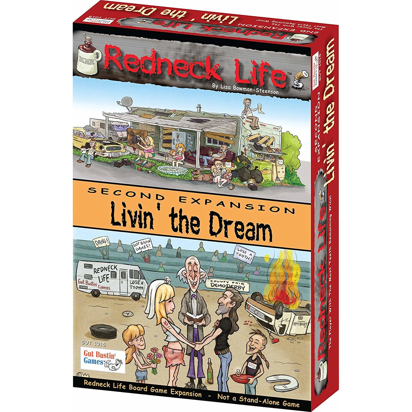 Gut Bustin&#x27; Games Livin&#x27; The Dream!: Redneck Life Board Game Expansion #2