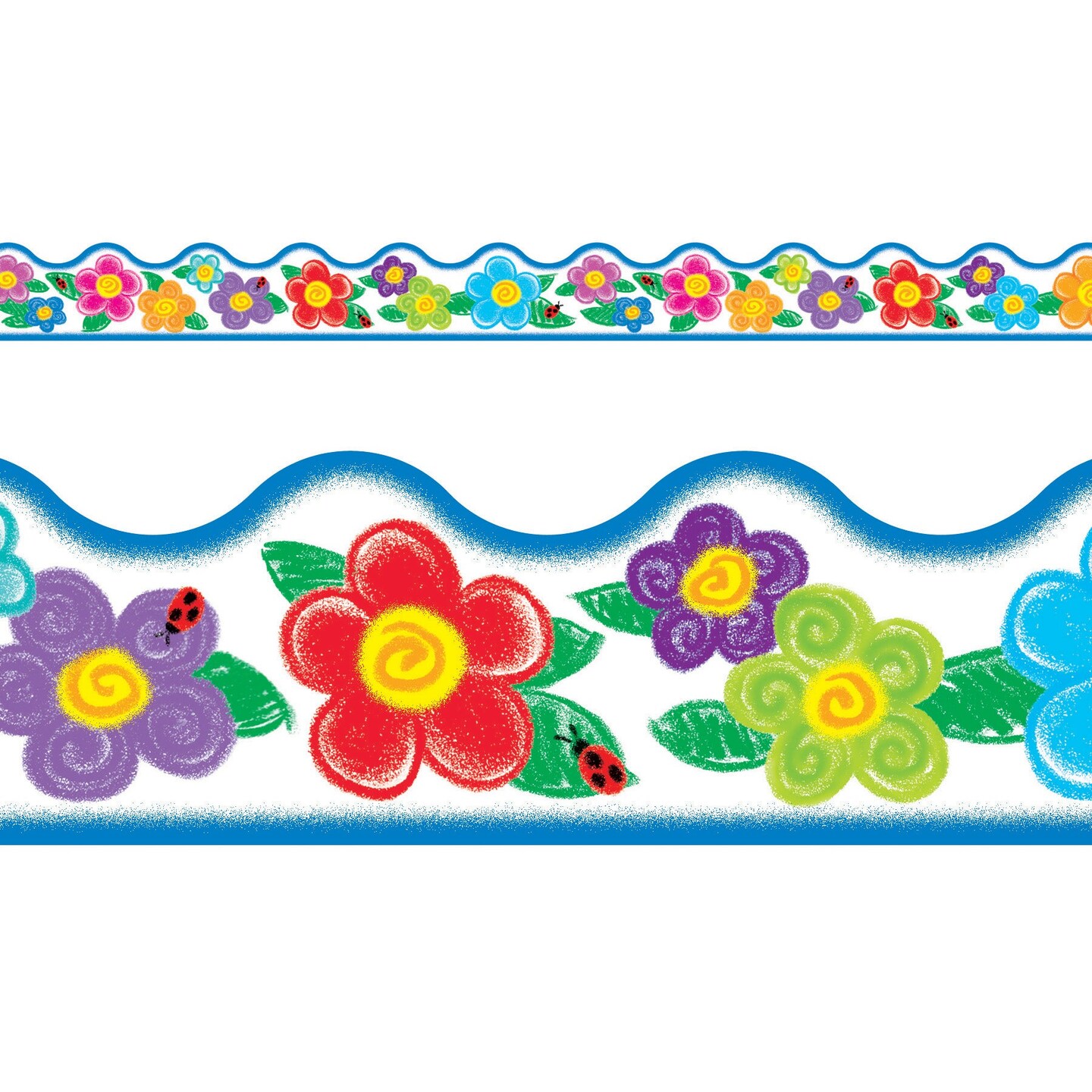 Crayon Flowers Terrific Trimmers&#xAE;, 39 ft