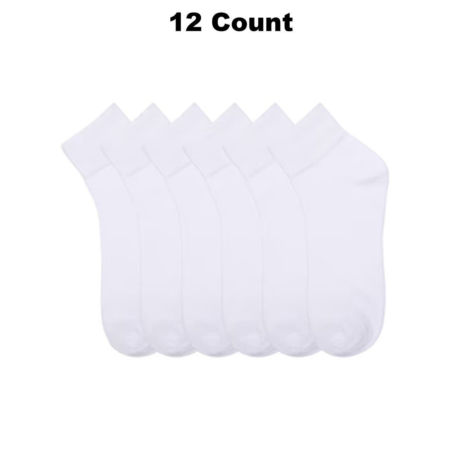 Mamia Quarter Plain Spandex Socks | RADYAN&#xAE;