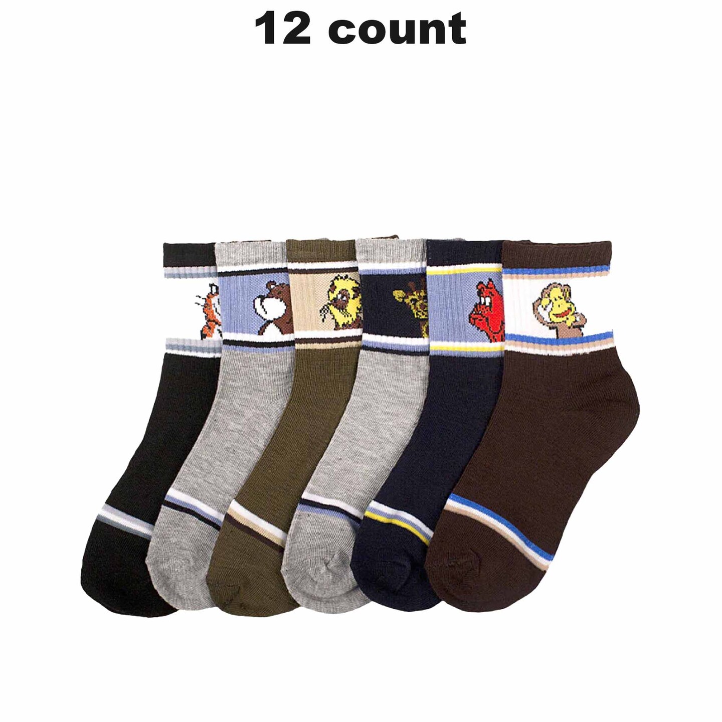 Pode Boy&#x27;s Computer Crew Socks | RADYAN&#xAE;