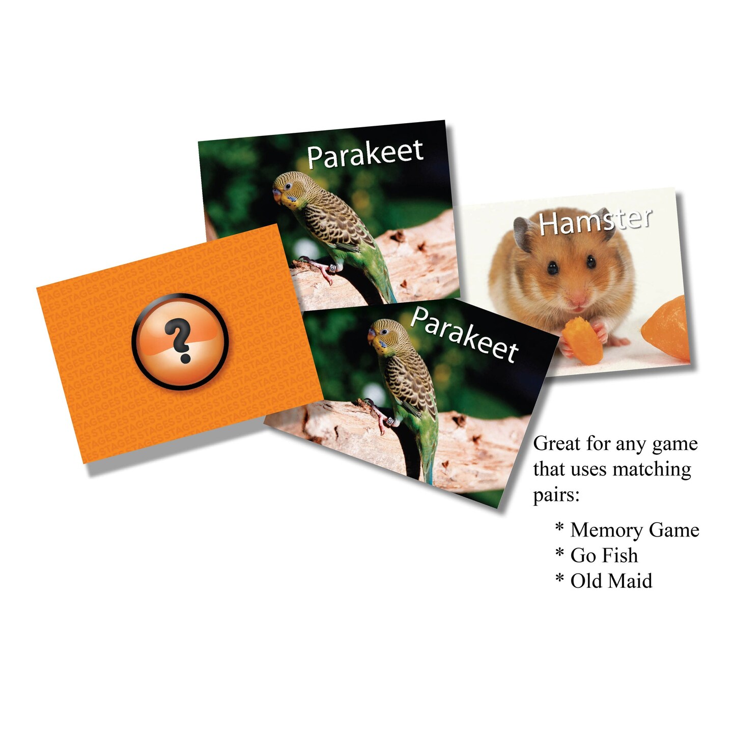 Photographic Memory Matching Game, Pets