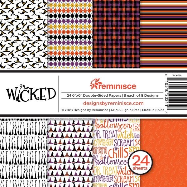 Reminisce Wicked 6x6 Paper Pad