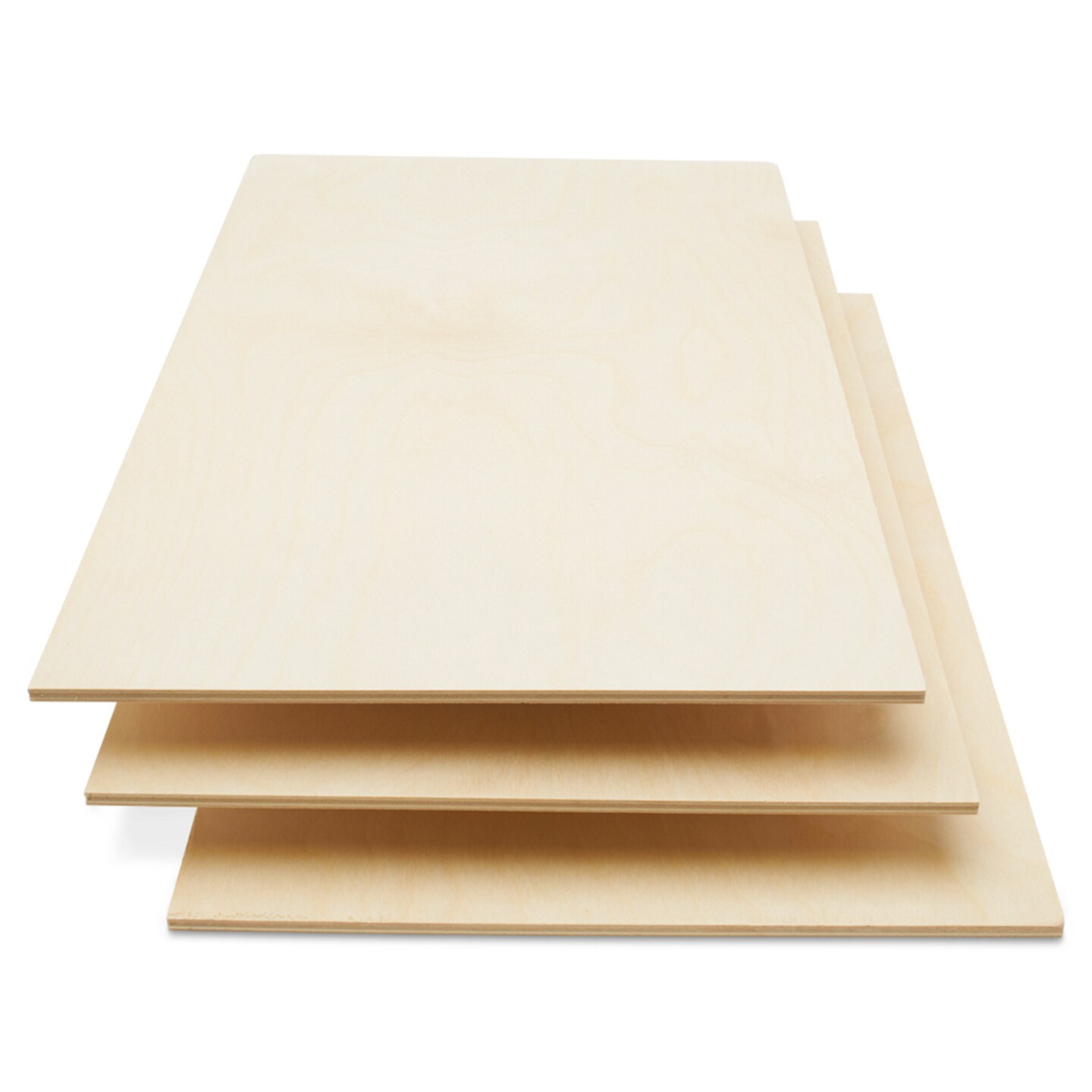 Baltic Birch Plywood, 12 x 20 Inch, B/BB Grade Sheets, 1/2, 1/4 or 1/8 Inch Thick| Woodpeckers