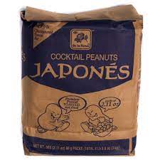 Cocktail Peanuts Japones 50 Count