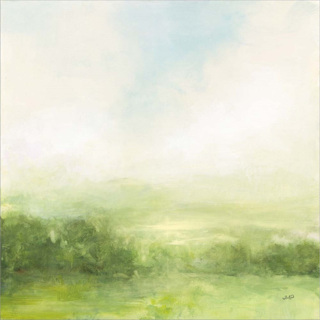 Fields of Green I by Julia Purinton 24" x 24" Canvas Wall Art
