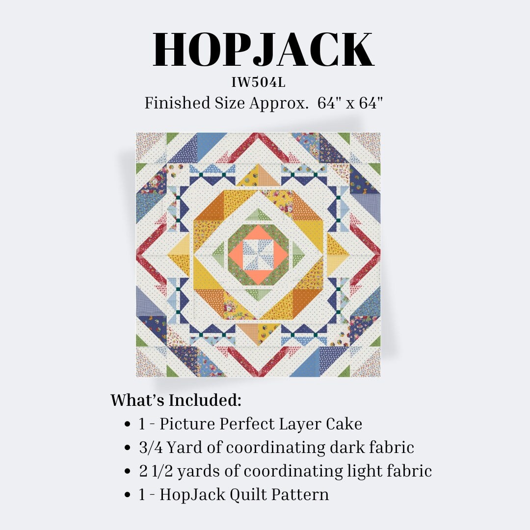 Picture Perfect HopJack Quilt Kit